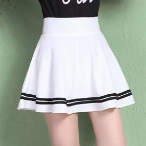 img 3 attached to BLESSL Ladies Summer Stripe Elastic Women's Clothing and Skirts