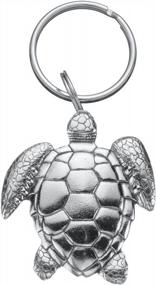 img 4 attached to Danforth Turtle Pewter Keyring Handcrafted