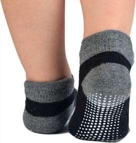 img 1 attached to Breathable Cotton Mesh Ankle Socks With Non-Slip Grip For Newborns, Infants, Toddlers, And Children - Pack Of 6/12