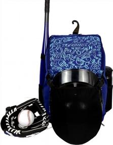 img 2 attached to Ultimate Sports Gear: PHINIX Baseball And T-Ball Backpack