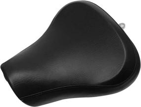 img 3 attached to 🏍️ Comfortable & Stylish HIYOYO Motorcycle Black Wide Solo Driver Seat Cushion for Harley Sportster 883/1200 Forty Eight (1983-2003)