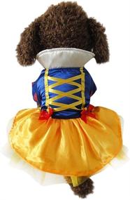 img 4 attached to Youbedo Snow White Dog Costume Dogs