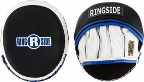 img 4 attached to Gel Micro Boxing MMA Punch Mitts (Pair): Enhance Your Training With Ringside'S Blue/Black Design!