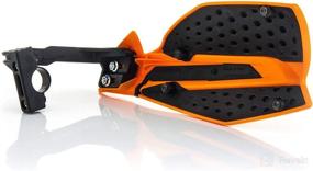 img 1 attached to Acerbis X Ultimate Handguards ORANGE BLACK