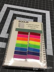 img 7 attached to 4-Pack A5 Dot Grid Notebooks W/ 640 Pages, Neon Color Page Markers - Office & School Supplies