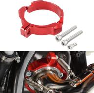 🔥 nicecnc red exhaust flange guard protector for gasgas ex/ec/mc 250 300 2021-2022: perfect fitment and protection! логотип