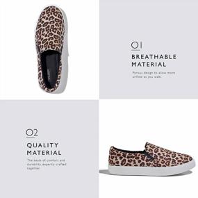 img 2 attached to DailyShoes Round Toe Platform Slip-On Sneakers With Thick Soles For Dress, Ballet Flats, Walking, And Skateboarding