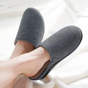 img 3 attached to V.Step'S Grey Orthopedic House Slipper With Arch Support - Perfect For Men And Women With Plantar Fasciitis, Flat Feet Upgrade