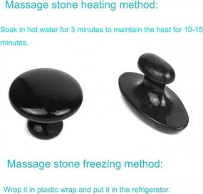 img 3 attached to 2-Piece Bian Stone Mushroom Massage Stones - Ideal For Spa Treatments And Relaxation Massages