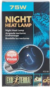 img 2 attached to 🌙 Enhance Your Reptile's Environment with Exo Terra Night-Glo Moonlight A19 Lamp - 75-Watt (4 Pack)