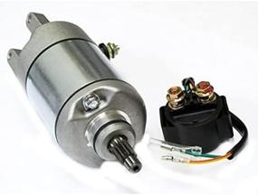 img 4 attached to 🏎️ High-Quality Caltric Starter & Relay Solenoid for Honda Trx300Ex (EX) Models - 1993-2003 Sportrax 300