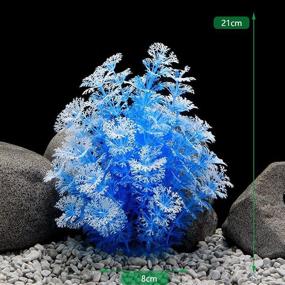 img 2 attached to Аквариумные растения украшения искусственный Waterscape