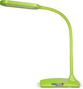 img 3 attached to 🌿 Green Desk Lamps for Home Office - Ultra-Bright Small Desk Lamp with USB Charging Port, an Ideal LED Desk Light for Study, Bedside Reading and Productivity Boost