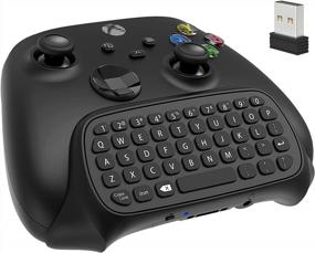 img 4 attached to Улучшите свои игровые возможности Xbox с помощью нашей клавиатуры контроллера и панели чата с аудиоразъемом!