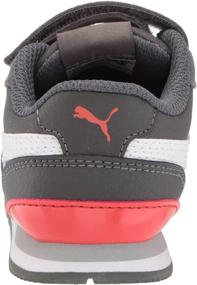 img 2 attached to PUMA Unisex Baby Fastener Peacoat Vibrant Girls' Shoes: Stylish and Supportive Athletic Footwear