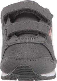 img 3 attached to PUMA Unisex Baby Fastener Peacoat Vibrant Girls' Shoes: Stylish and Supportive Athletic Footwear