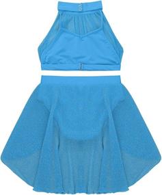 img 1 attached to Yeahdor 2 Piece Athletic Dancing Contemporary Girls' Clothing - Skirts & Skorts