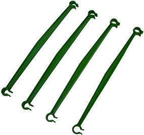 img 1 attached to 36-Piece Plastic Garden Trellis Connectors For Tomato Cage And Climbing Plants - Attach 11Mm Stakes With 11.8In Connecting Rods And Arms - Ideal Gardening Supplies For Vertical Growth