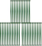 36-piece plastic garden trellis connectors for tomato cage and climbing plants - attach 11mm stakes with 11.8in connecting rods and arms - ideal gardening supplies for vertical growth logo