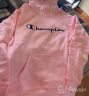 img 1 attached to Champion Clothes Sweatshirts Heritage Sweatshirt review by Larry Cothran