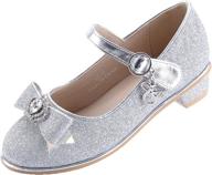 sparkle and shine with eight km princess glittery aphrodite girls' flats! логотип