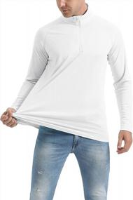 img 1 attached to Stay Protected And Stylish With CRYSULLY Men'S UPF 50+ Long Sleeve Fishing Shirts