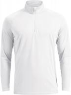 stay protected and stylish with crysully men's upf 50+ long sleeve fishing shirts logo