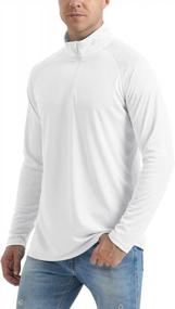 img 3 attached to Stay Protected And Stylish With CRYSULLY Men'S UPF 50+ Long Sleeve Fishing Shirts