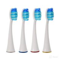 🔋 voom sonic sonicare compatible replacement brush heads logo