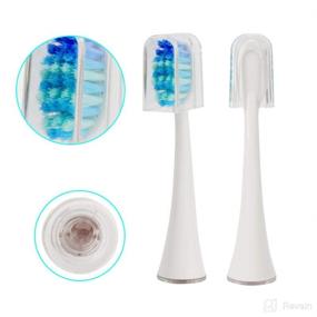 img 1 attached to 🔋 Voom Sonic Sonicare Compatible Replacement Brush Heads