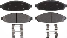 img 1 attached to 🔧 Optimized for SEO: ACDelco Advantage Ceramic Front Disc Brake Pad Set - model 14D931CH