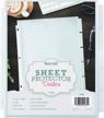 keep your documents organized with samsill's 5-tab sheet protector dividers logo