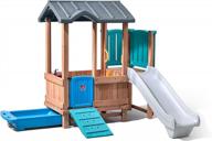create an outdoor wonderland with the step2 woodland adventure playhouse and slide for kids logo