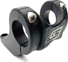 img 1 attached to 🔧 GritShift Direct Mount Riser Stem - 2 inch (In Black)