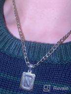 img 1 attached to 🎉 Personalized Joycuff Stainless Necklaces for Boys – Exquisite Jewelry review by Tim Bunker
