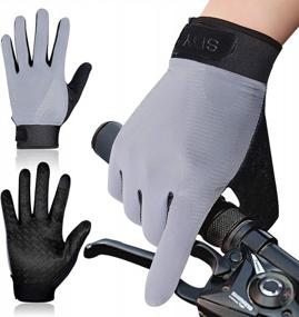 img 4 attached to Велосипедные водительские перчатки Bellady: перчатки для мотоциклов, бега, гольфа и велоспорта с гелями для сенсорного экрана для мужчин и женщин