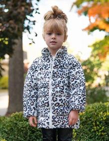 img 3 attached to Girls Puffer Jacket Warm Winter Coat With Pockets For 4-12T - SEO Optimized