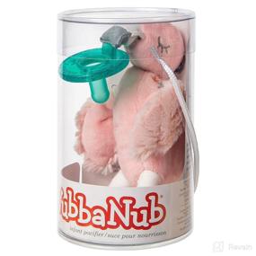 img 3 attached to WubbaNub Infant Pacifier - Mary Meyer, 6-Inches, Tingo Flamingo