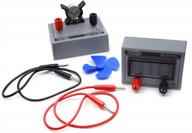 solar cell and miniture motor fan kit - includes solar cell unit, miniture motor fan and banana plugs - great for physics experiments - eisco labs logo