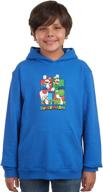 🎮 nintendo animal crossing pullover hoodie - trendy boys' fashion apparel logo