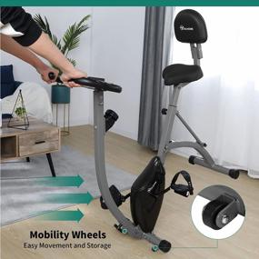 img 2 attached to YITAHOME Foldable Upright Exercise Bike - Get Slim With Magnetic Resistance!