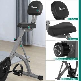 img 1 attached to YITAHOME Foldable Upright Exercise Bike - Get Slim With Magnetic Resistance!