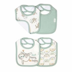 img 3 attached to Complete Mealtime Solutions: Ingenuity Easy Eater™ Baby Bib And Burp Cloth Set With Canopy™
