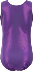 img 3 attached to 🤸 Sinoeem Leotards Gymnastics Unitard for Toddlers - Active Girls' Clothing