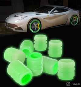 img 4 attached to Govoland Universal Covers Glowing Motorcycle Tires & Wheels