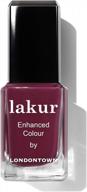londontown lakur enhanced color twinkling lights nail polish, flirty & thriving, 0.4 oz logo