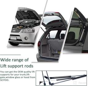 img 1 attached to 🚗 SCITOO Liftgate Lift Supports Replacement Struts Gas Springs Shocks for Lexus RX350 & RX450h 2010-2015 - High-Quality Performance Parts