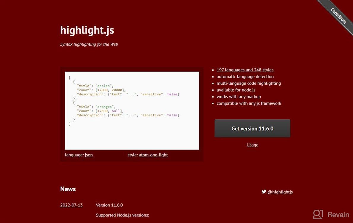 img 1 attached to higlight.js review by Joshua Albright