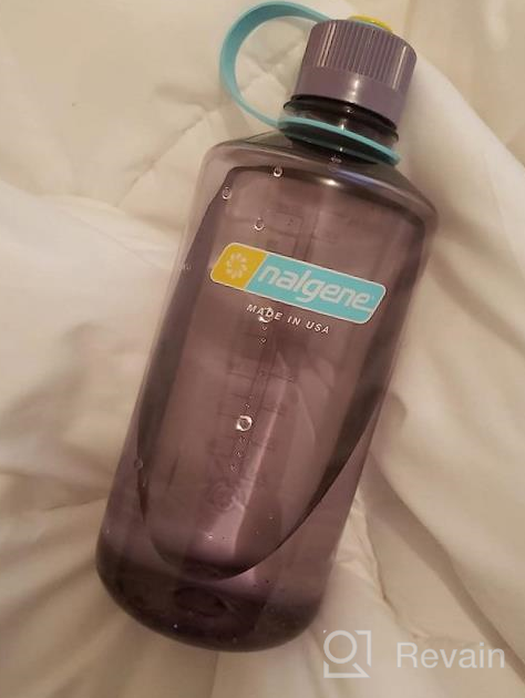 img 1 attached to Sustainable And Eco-Friendly 32 OZ Water Bottle | Nalgene Sustain Tritan BPA-Free With 50% Recycled Plastic Material And Narrow Mouth review by Robert Kimble