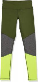img 1 attached to Exclusive Amazon High-Waisted Colorblocked Workout Leggings For Women - 29 Inch Length
